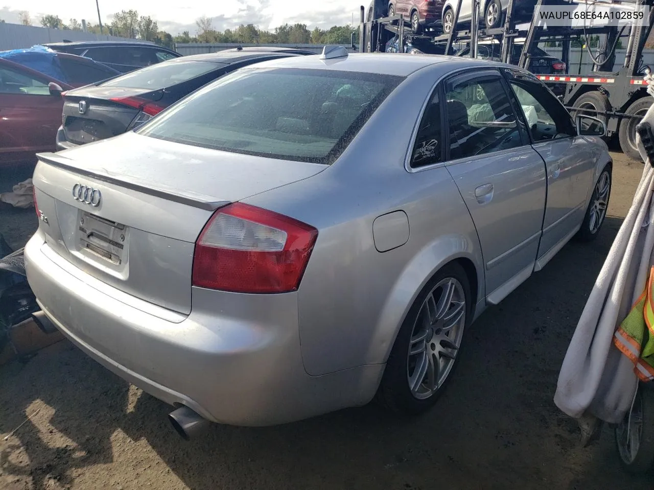 2004 Audi S4 VIN: WAUPL68E64A102859 Lot: 72573904