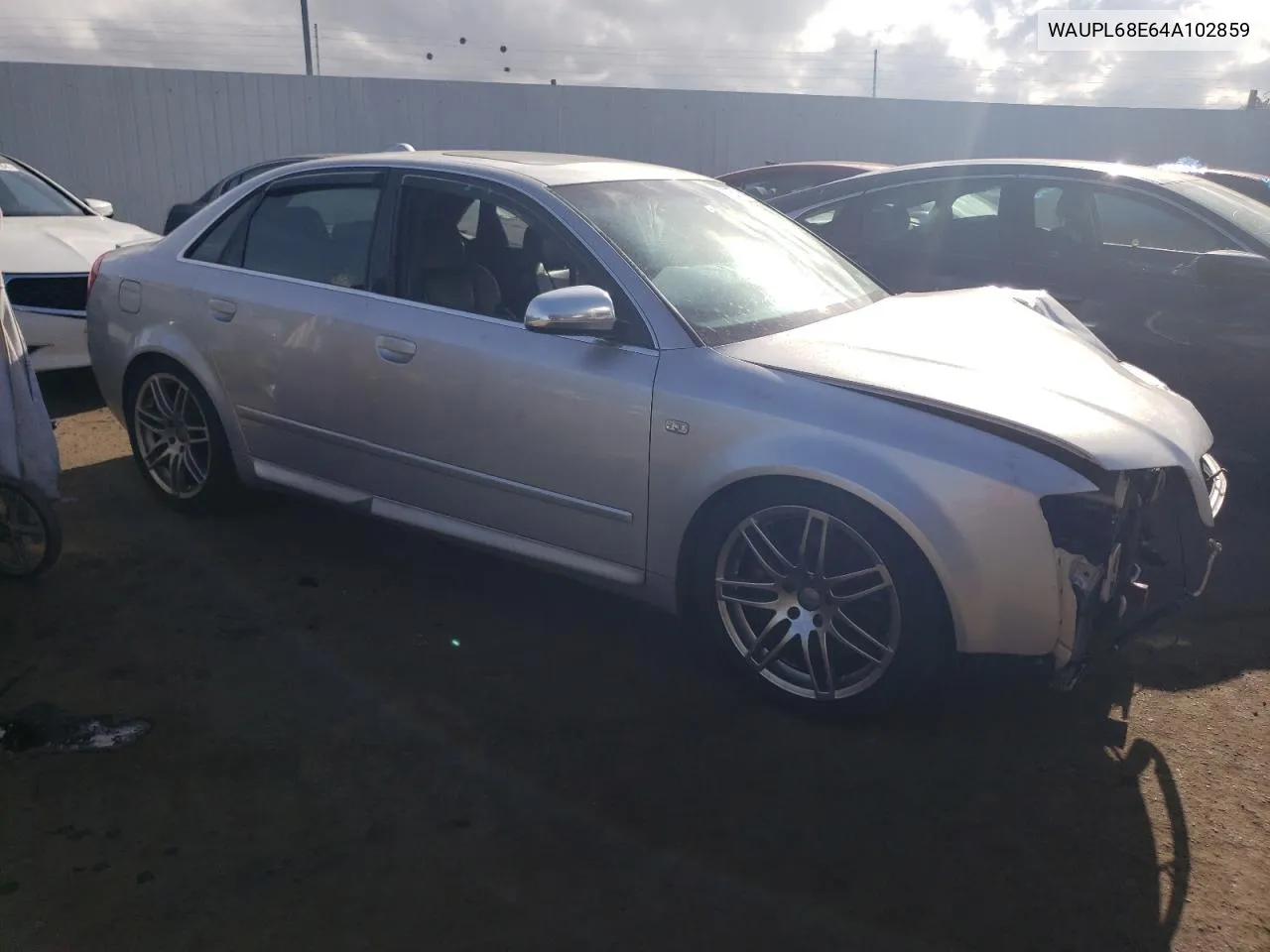 2004 Audi S4 VIN: WAUPL68E64A102859 Lot: 72573904