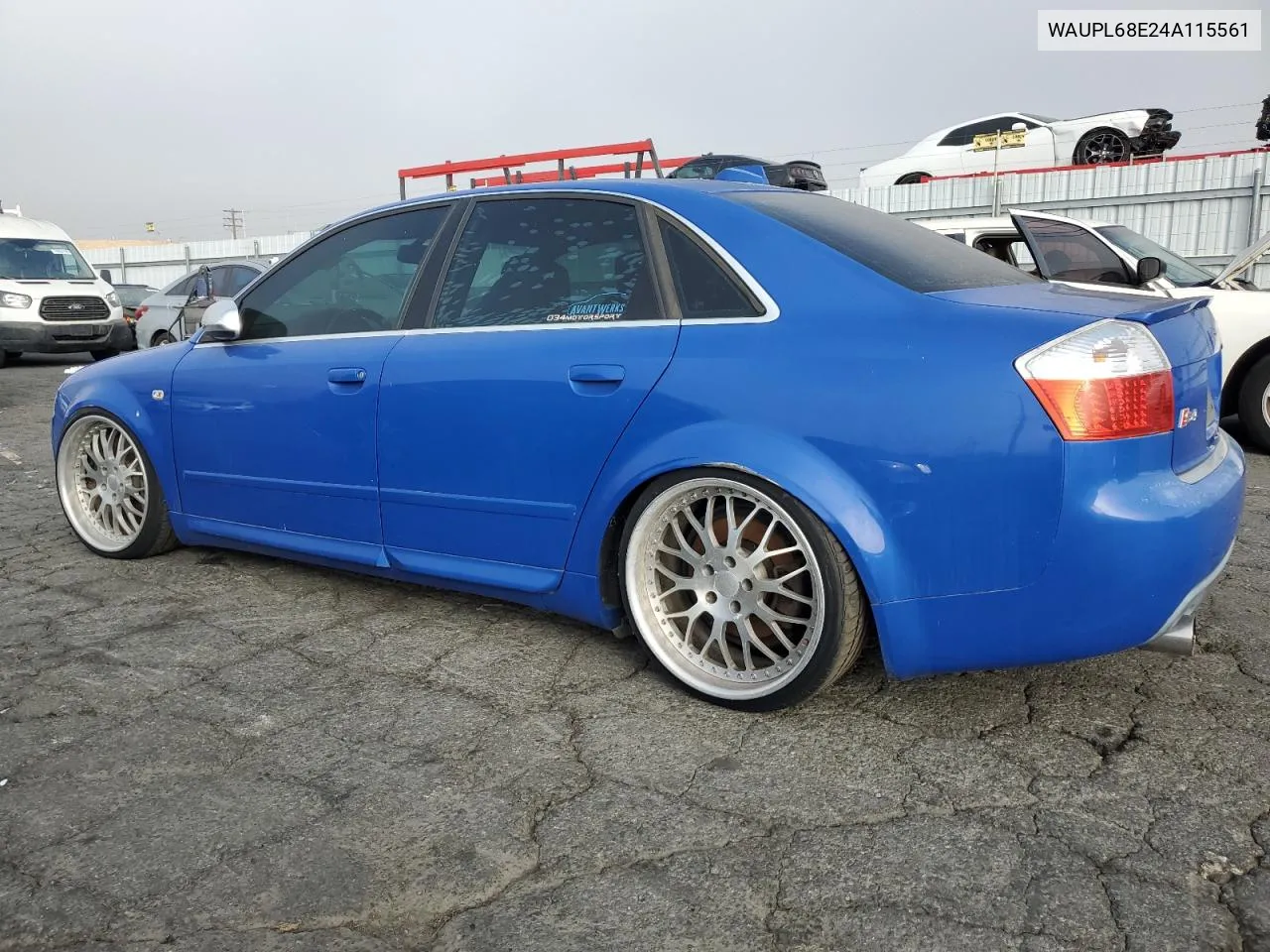 2004 Audi S4 VIN: WAUPL68E24A115561 Lot: 73191954