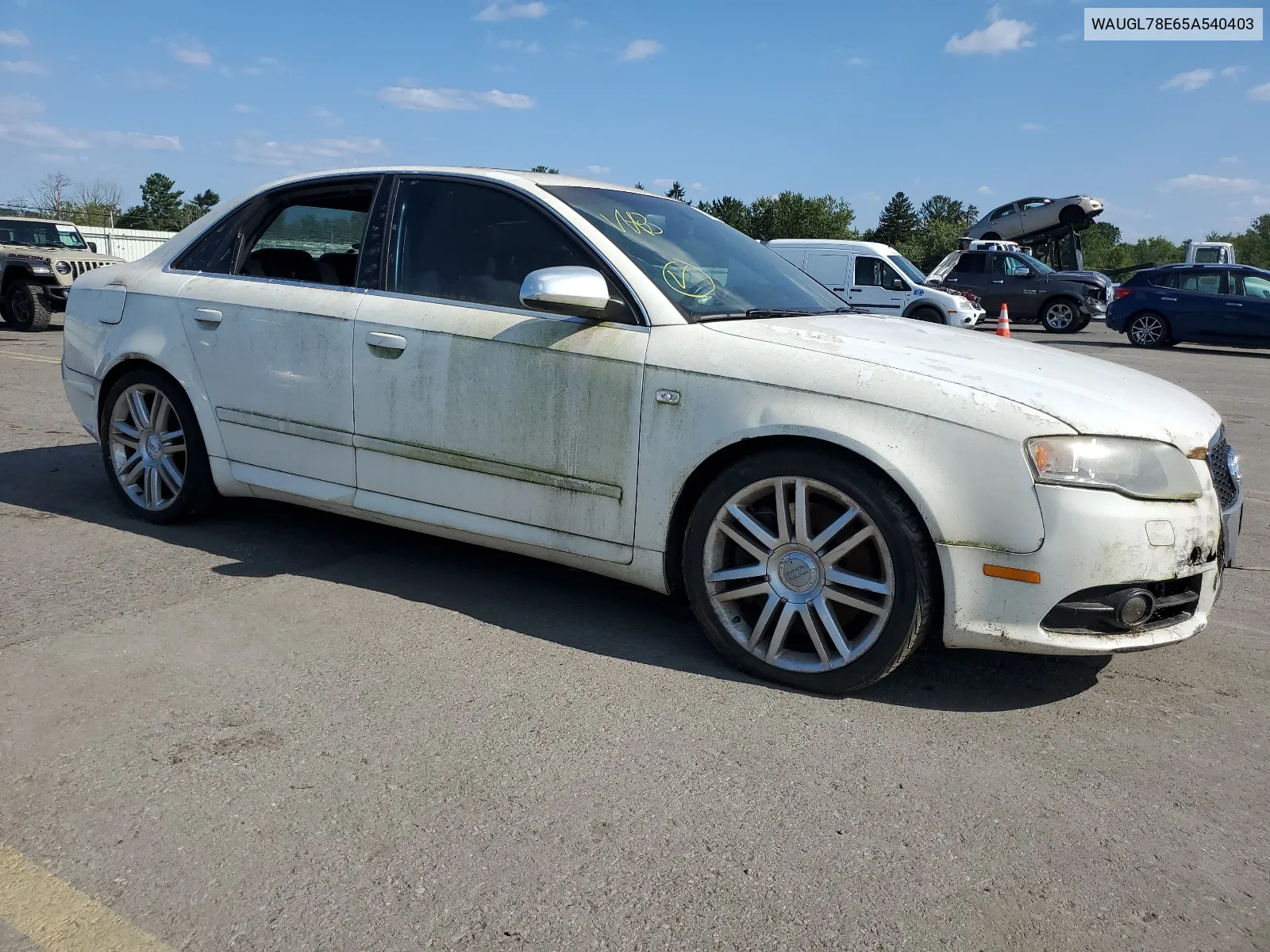 WAUGL78E65A540403 2005 Audi New S4 Quattro