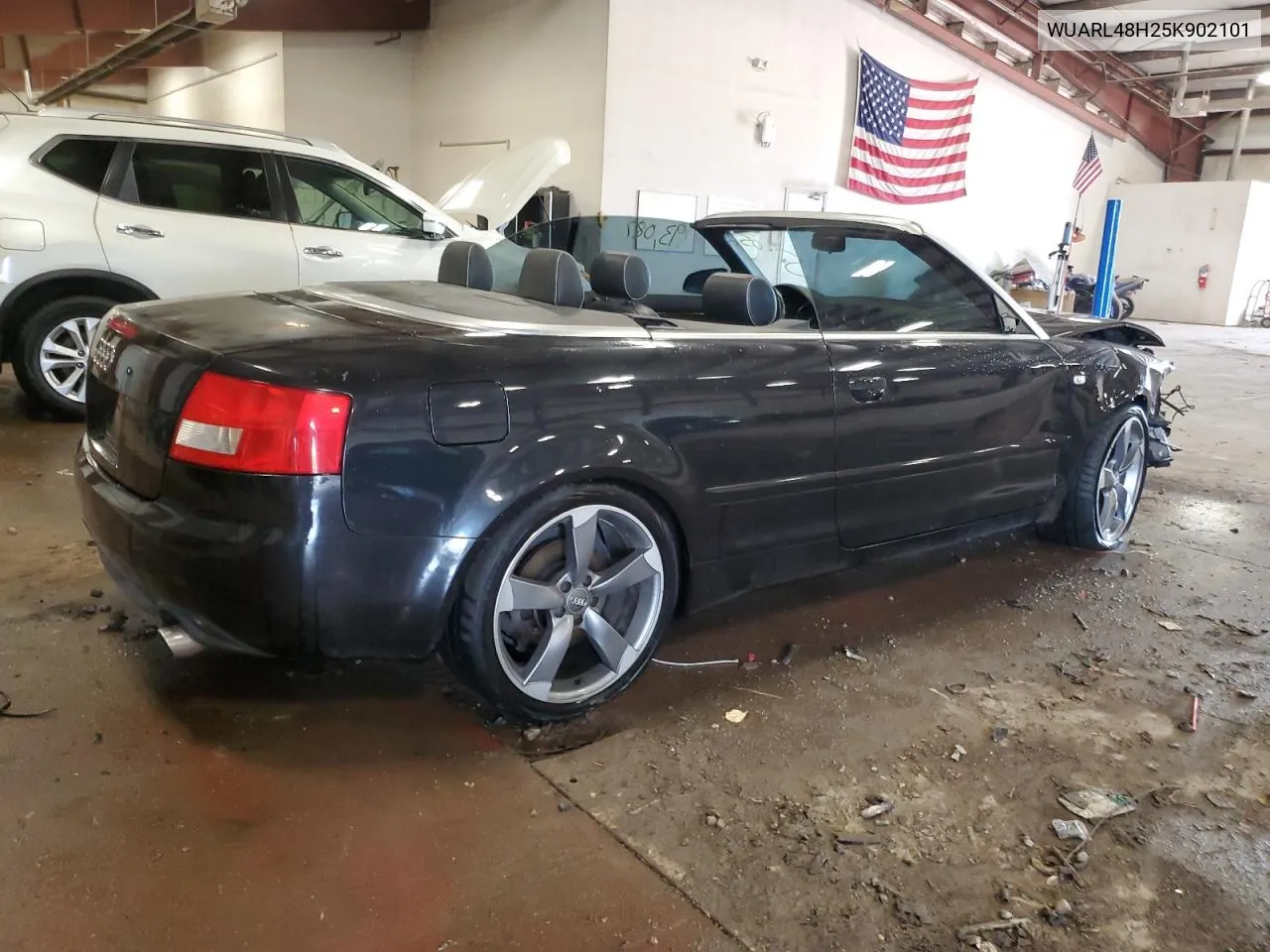 WUARL48H25K902101 2005 Audi S4 Quattro Cabriolet