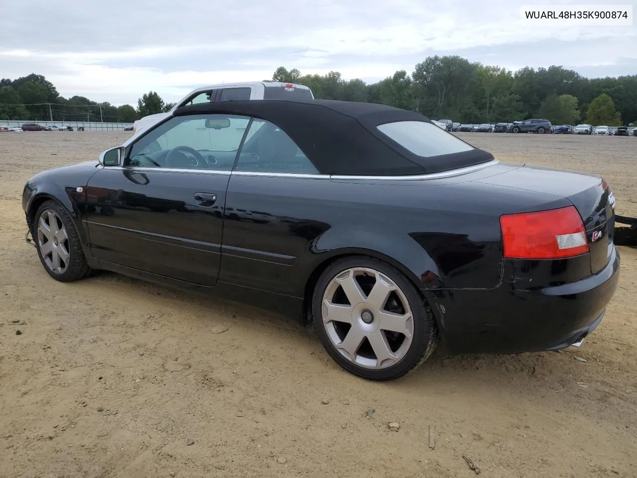 2005 Audi S4 Quattro Cabriolet VIN: WUARL48H35K900874 Lot: 72116854