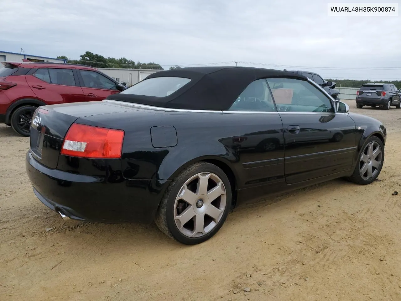 2005 Audi S4 Quattro Cabriolet VIN: WUARL48H35K900874 Lot: 72116854