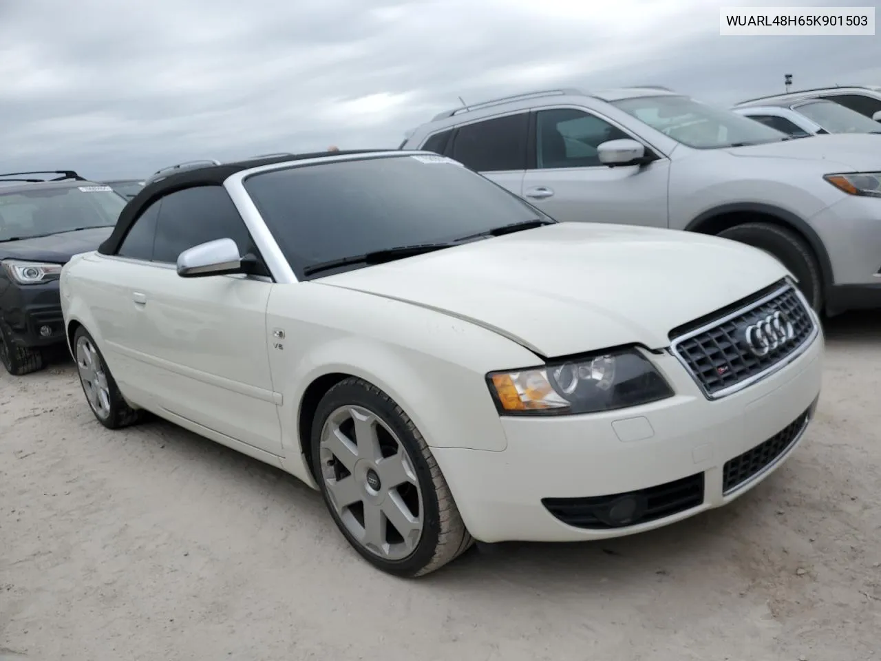 2005 Audi S4 Quattro Cabriolet VIN: WUARL48H65K901503 Lot: 76890114