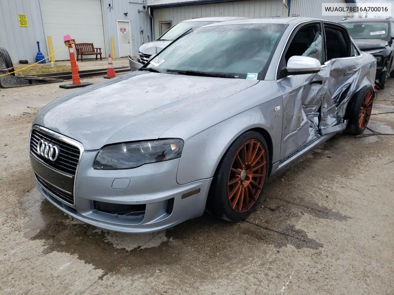 2006 Audi S4 Quattro VIN: WUAGL78E16A700016 Lot: 66925984