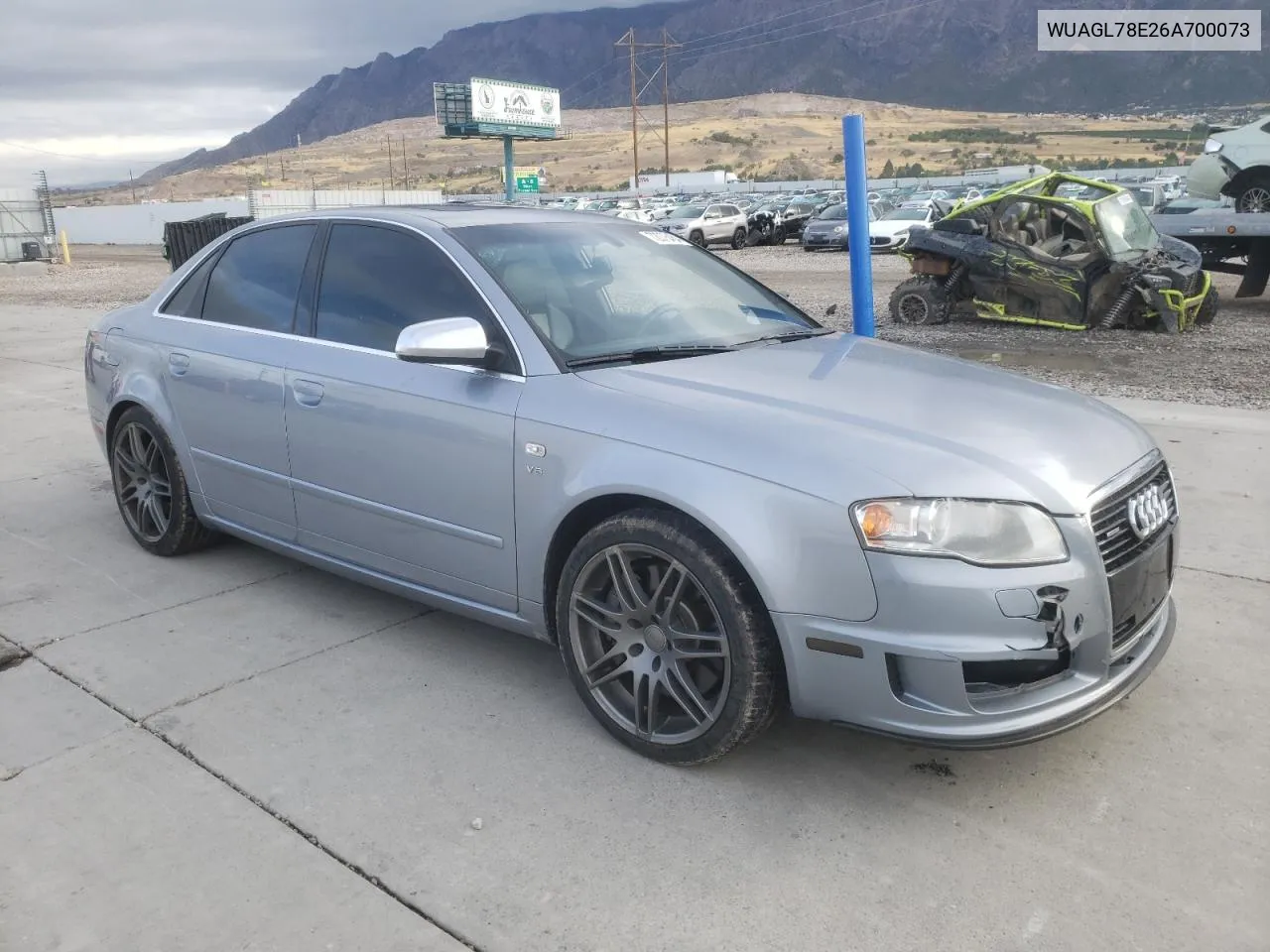 WUAGL78E26A700073 2006 Audi S4 Quattro