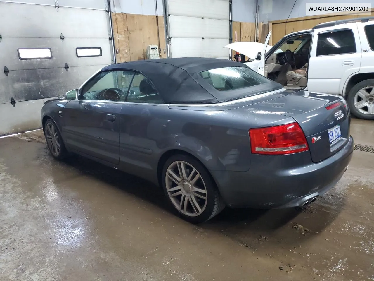 WUARL48H27K901209 2007 Audi S4 Quattro Cabriolet