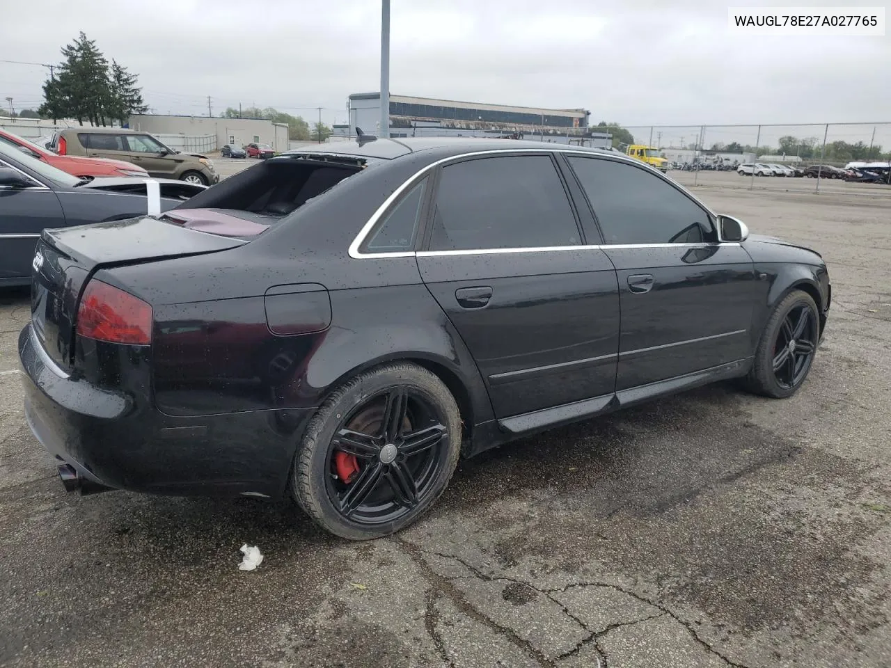 WAUGL78E27A027765 2007 Audi New S4 Quattro