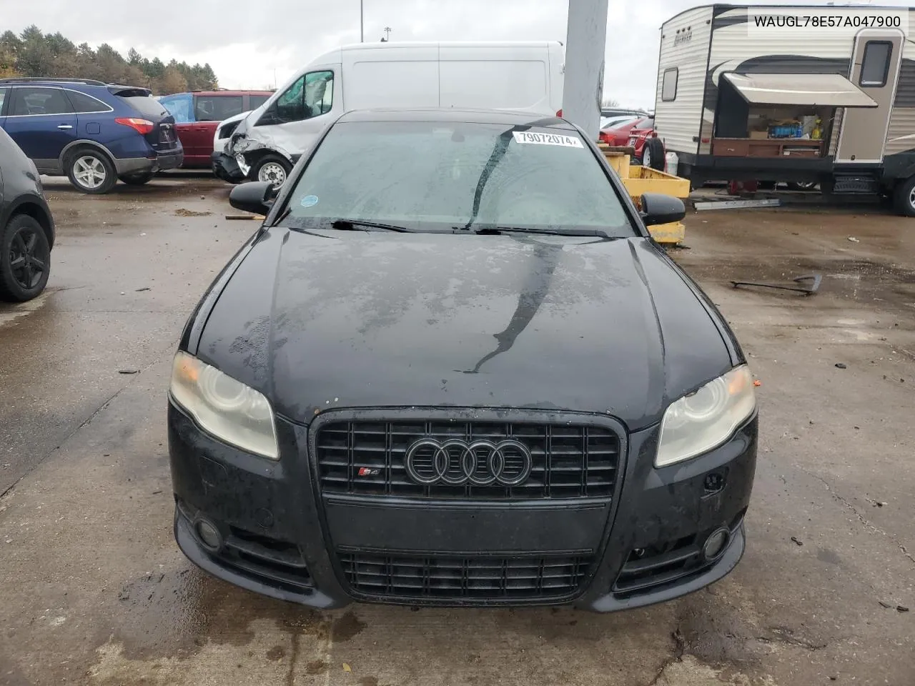 2007 Audi New S4 Quattro VIN: WAUGL78E57A047900 Lot: 79072074