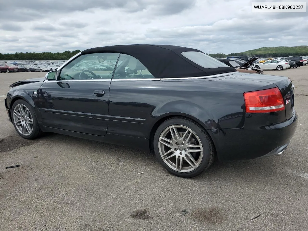 WUARL48H08K900237 2008 Audi S4 Quattro Cabriolet