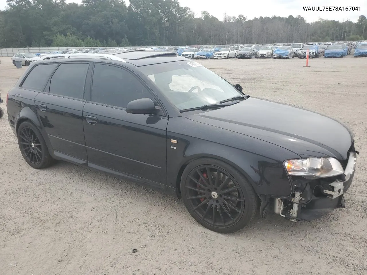 2008 Audi S4 Avant Quattro VIN: WAUUL78E78A167041 Lot: 71202534