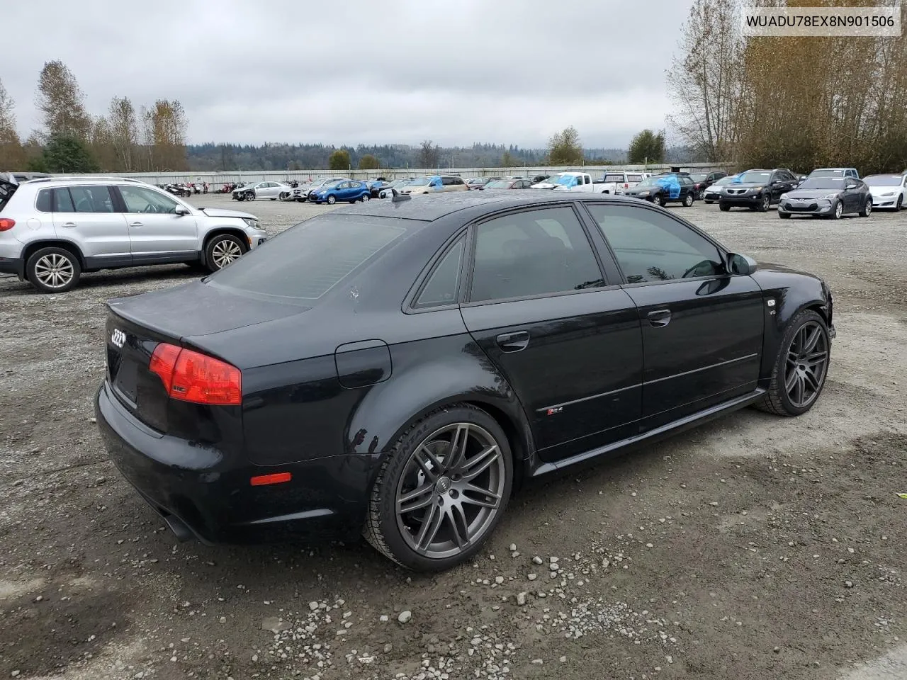 2008 Audi Rs4 Quattro VIN: WUADU78EX8N901506 Lot: 74326234