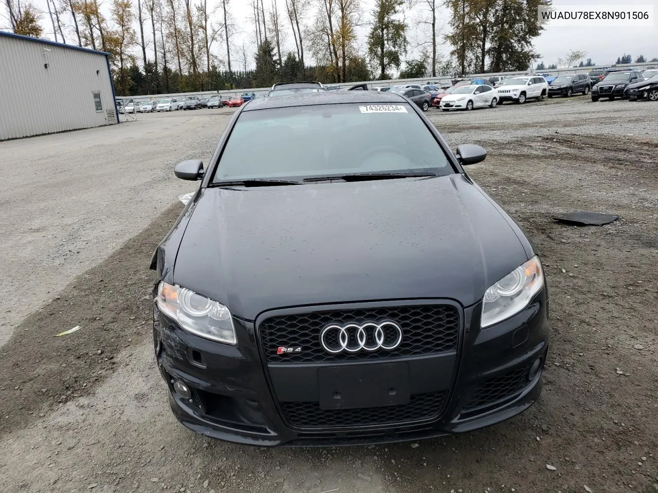 2008 Audi Rs4 Quattro VIN: WUADU78EX8N901506 Lot: 74326234