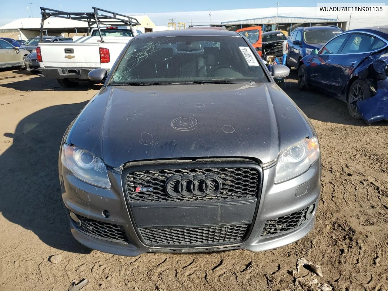 2008 Audi Rs4 Quattro VIN: WUADU78E18N901135 Lot: 78098074