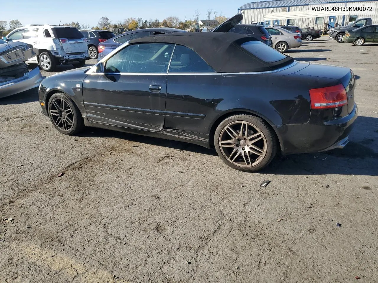 2009 Audi S4 Quattro Cabriolet VIN: WUARL48H39K900072 Lot: 74518204