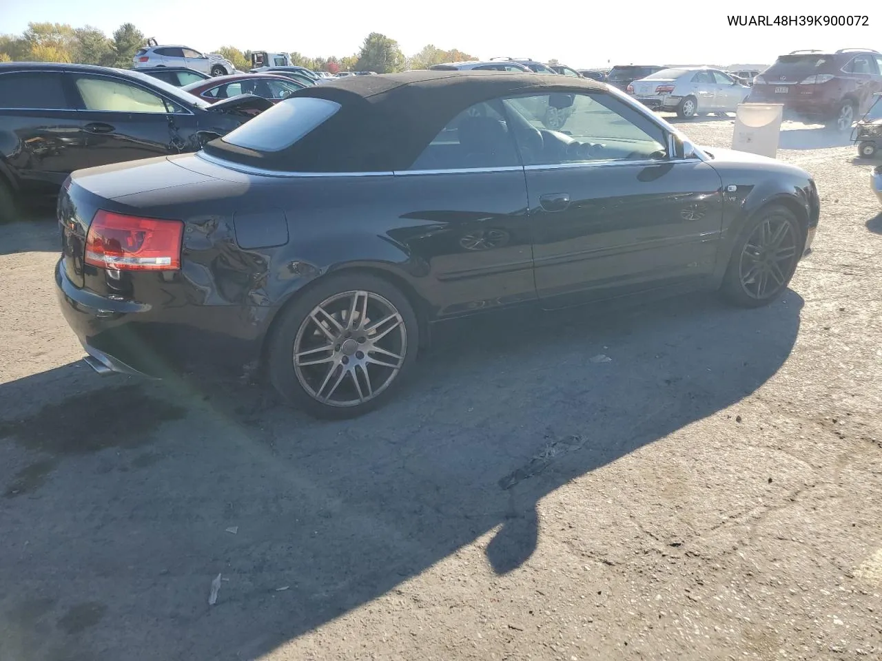 2009 Audi S4 Quattro Cabriolet VIN: WUARL48H39K900072 Lot: 74518204