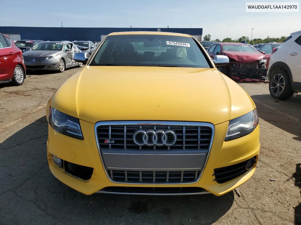 2010 Audi S4 Premium Plus VIN: WAUDGAFL1AA142970 Lot: 67549334