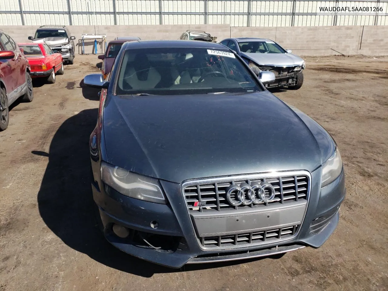 WAUDGAFL5AA081266 2010 Audi S4 Premium Plus