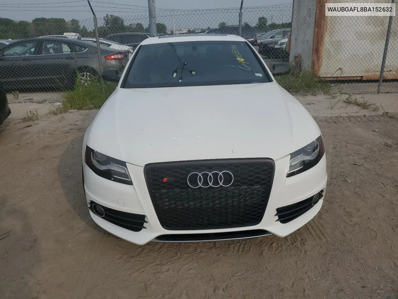 WAUBGAFL8BA152632 2011 Audi S4 Premium Plus