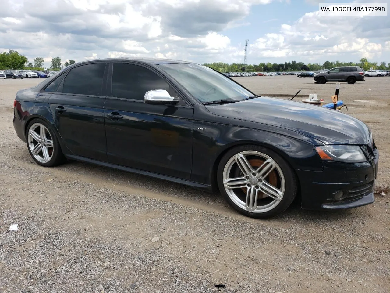 2011 Audi S4 Premium Plus VIN: WAUDGCFL4BA177998 Lot: 64897624