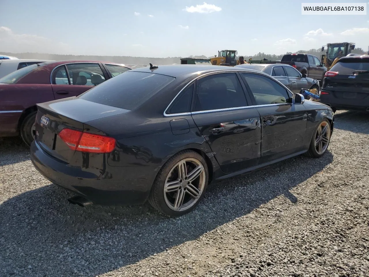 WAUBGAFL6BA107138 2011 Audi S4 Premium Plus