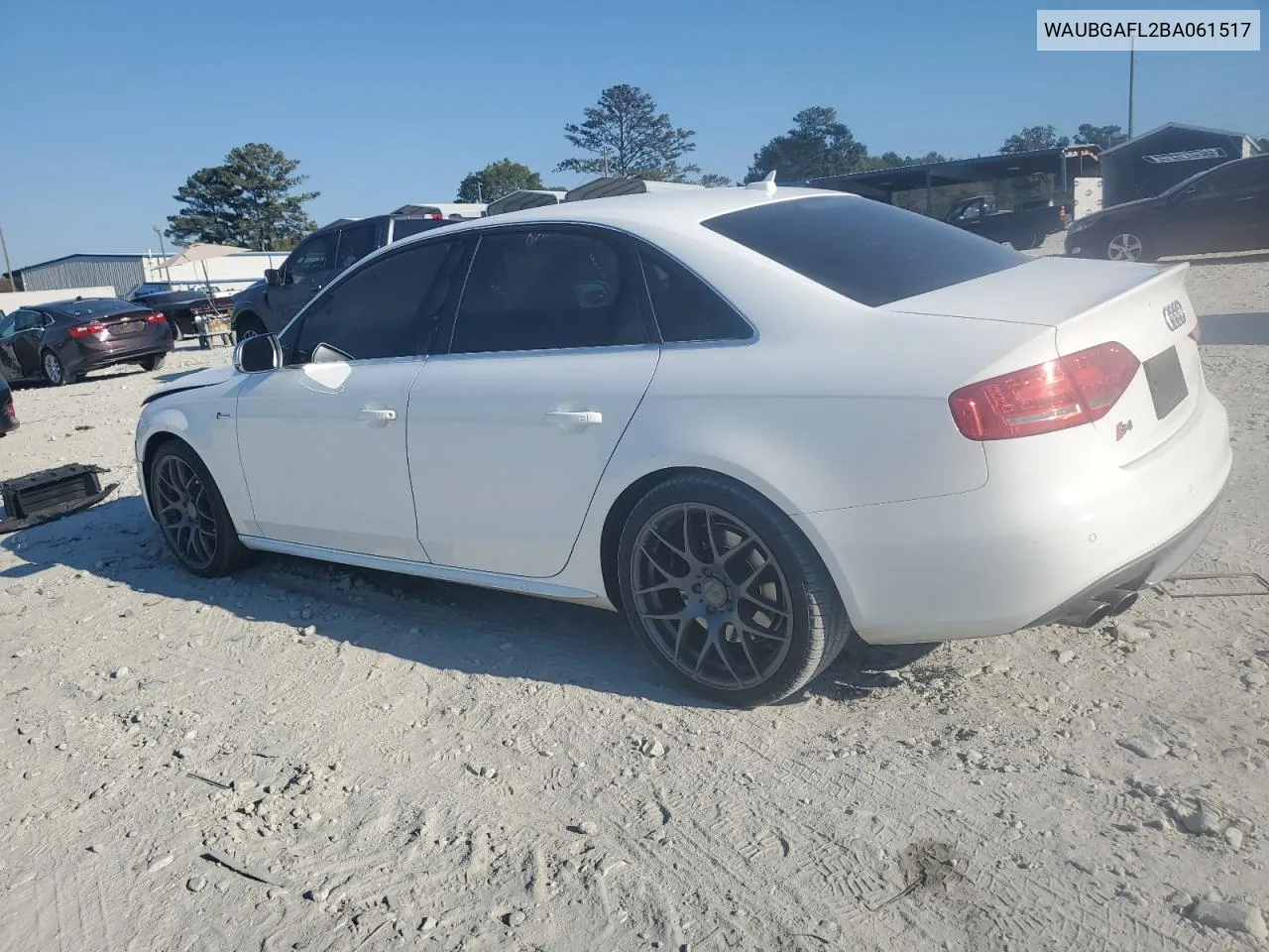 2011 Audi S4 Premium Plus VIN: WAUBGAFL2BA061517 Lot: 78107964