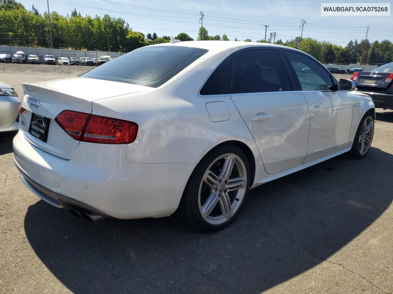 2012 Audi S4 Premium Plus VIN: WAUBGAFL9CA075268 Lot: 68863744