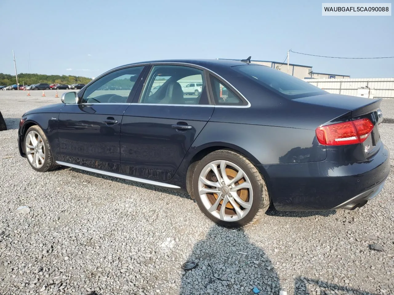 2012 Audi S4 Premium Plus VIN: WAUBGAFL5CA090088 Lot: 70675884