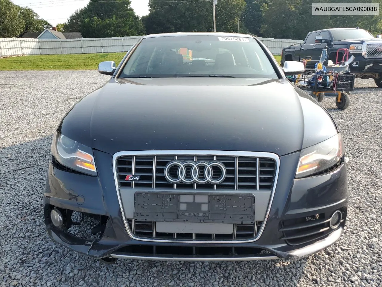 2012 Audi S4 Premium Plus VIN: WAUBGAFL5CA090088 Lot: 70675884