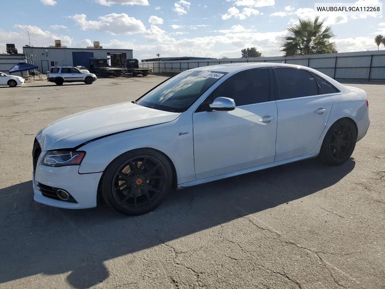 2012 Audi S4 Premium Plus VIN: WAUBGAFL9CA112268 Lot: 70892964