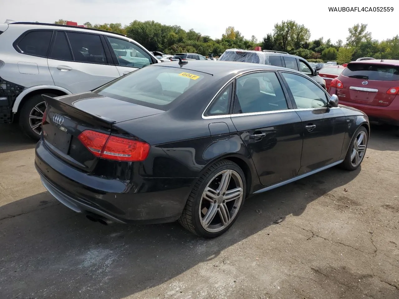 WAUBGAFL4CA052559 2012 Audi S4 Premium Plus