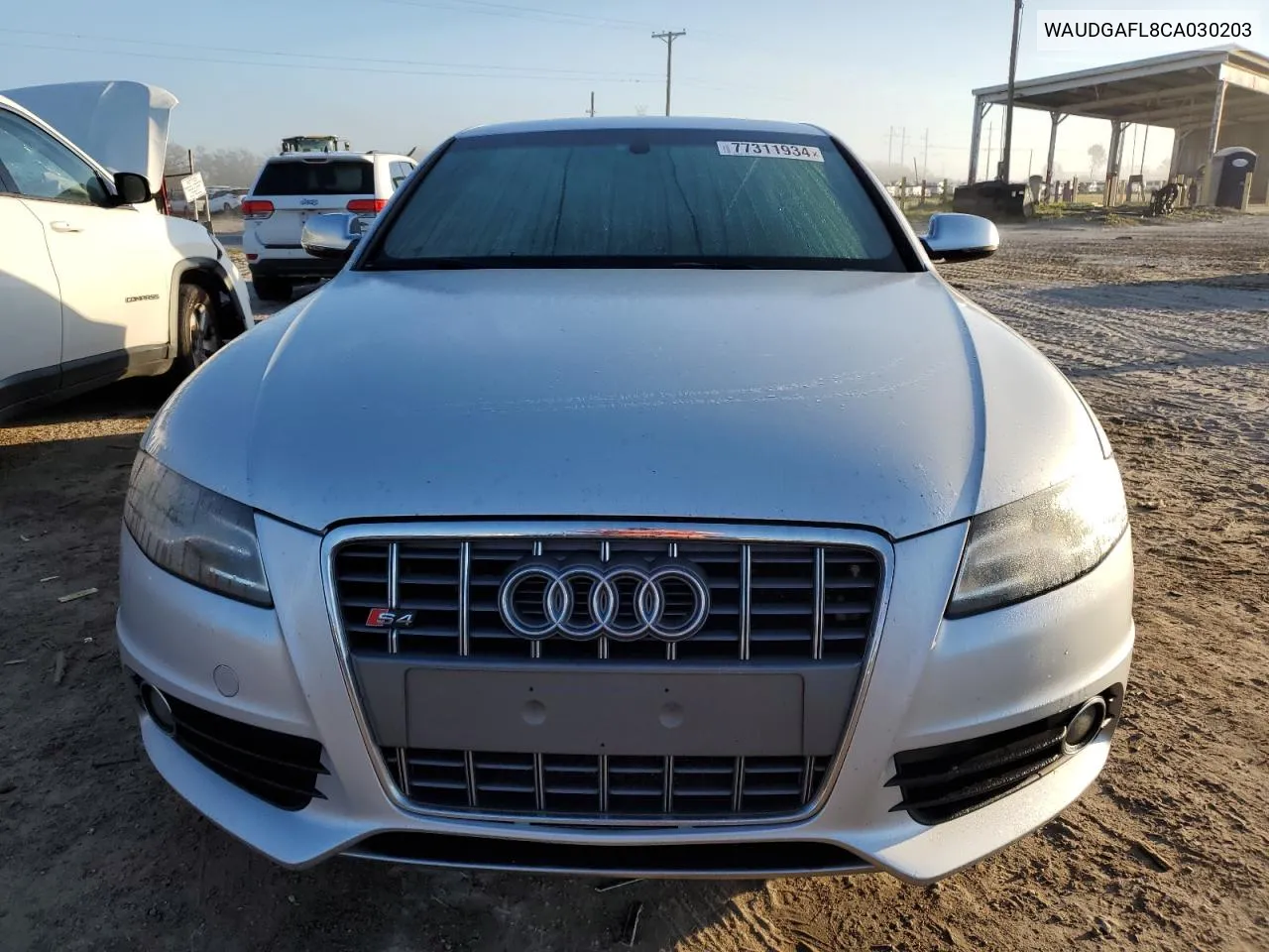 2012 Audi S4 Premium Plus VIN: WAUDGAFL8CA030203 Lot: 77311934