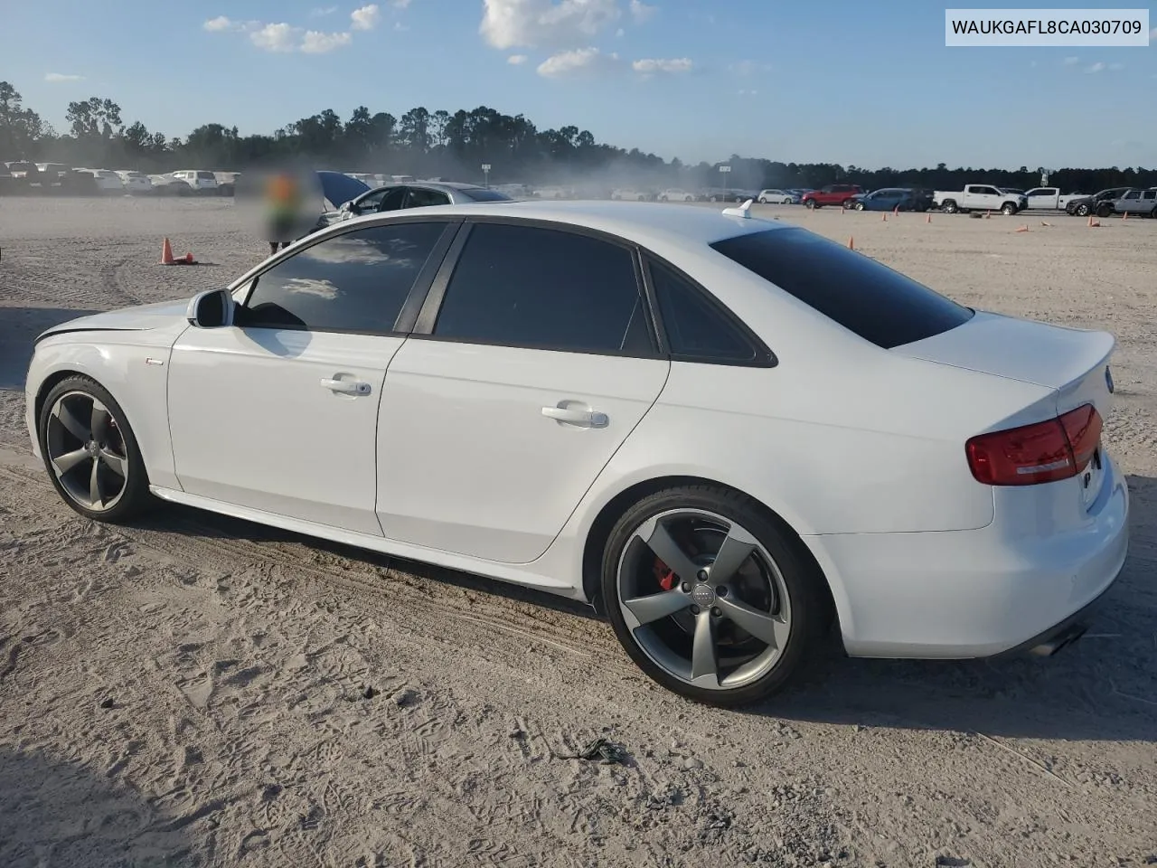 2012 Audi S4 Prestige VIN: WAUKGAFL8CA030709 Lot: 77895414