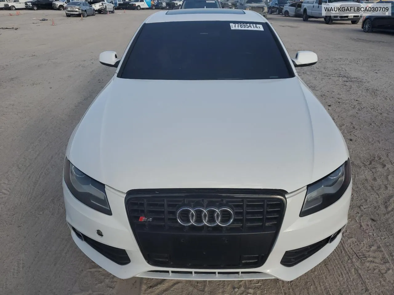 2012 Audi S4 Prestige VIN: WAUKGAFL8CA030709 Lot: 77895414