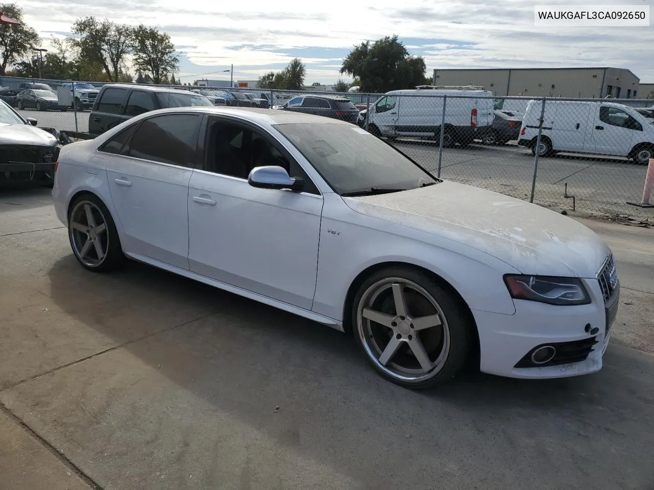 2012 Audi S4 Prestige VIN: WAUKGAFL3CA092650 Lot: 78747904