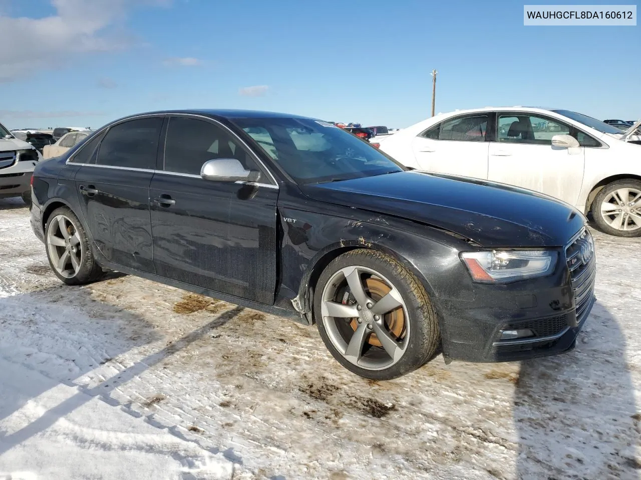 2013 Audi S4 Premium VIN: WAUHGCFL8DA160612 Lot: 40894164