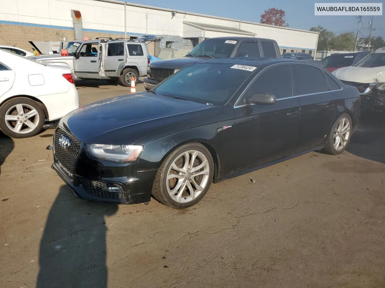 WAUBGAFL8DA165559 2013 Audi S4 Premium Plus