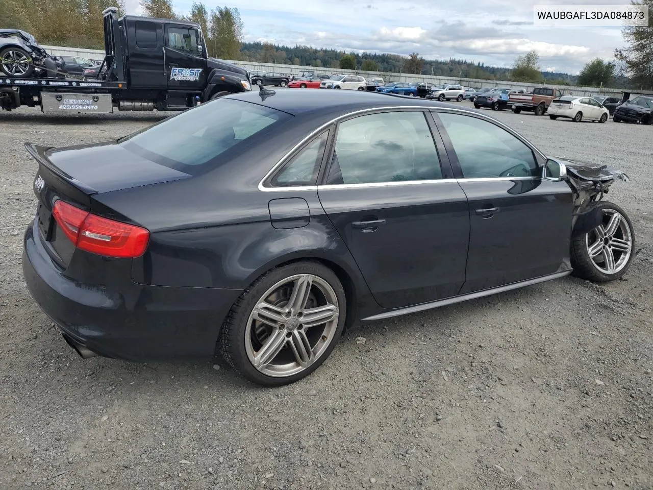 2013 Audi S4 Premium Plus VIN: WAUBGAFL3DA084873 Lot: 72006444