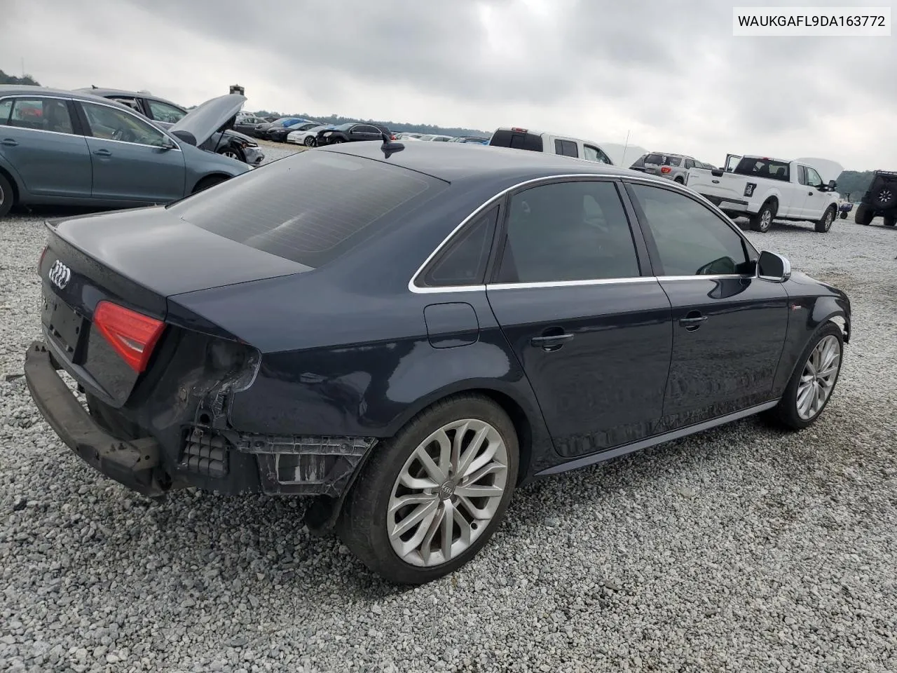 2013 Audi S4 Prestige VIN: WAUKGAFL9DA163772 Lot: 72736394