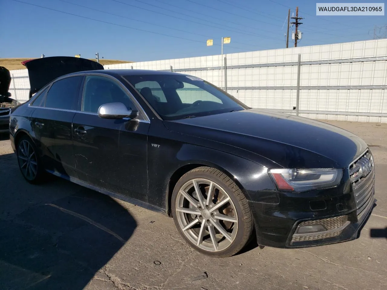 2013 Audi S4 Premium Plus VIN: WAUDGAFL3DA210965 Lot: 73223084