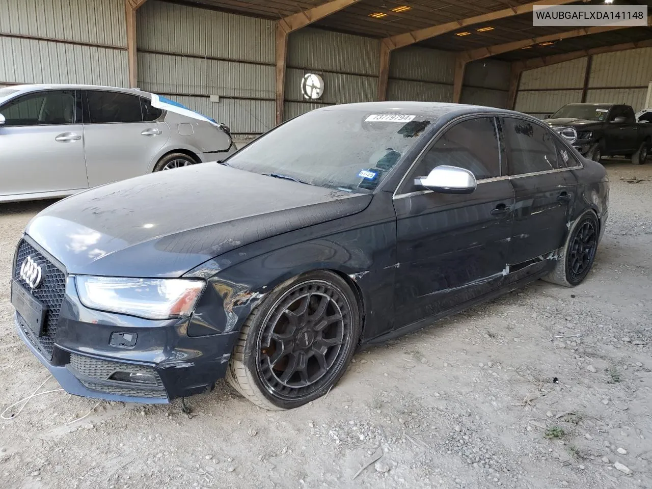 WAUBGAFLXDA141148 2013 Audi S4 Premium Plus