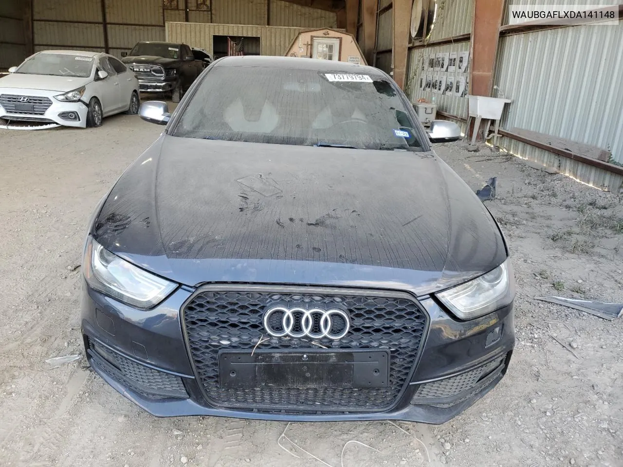 WAUBGAFLXDA141148 2013 Audi S4 Premium Plus