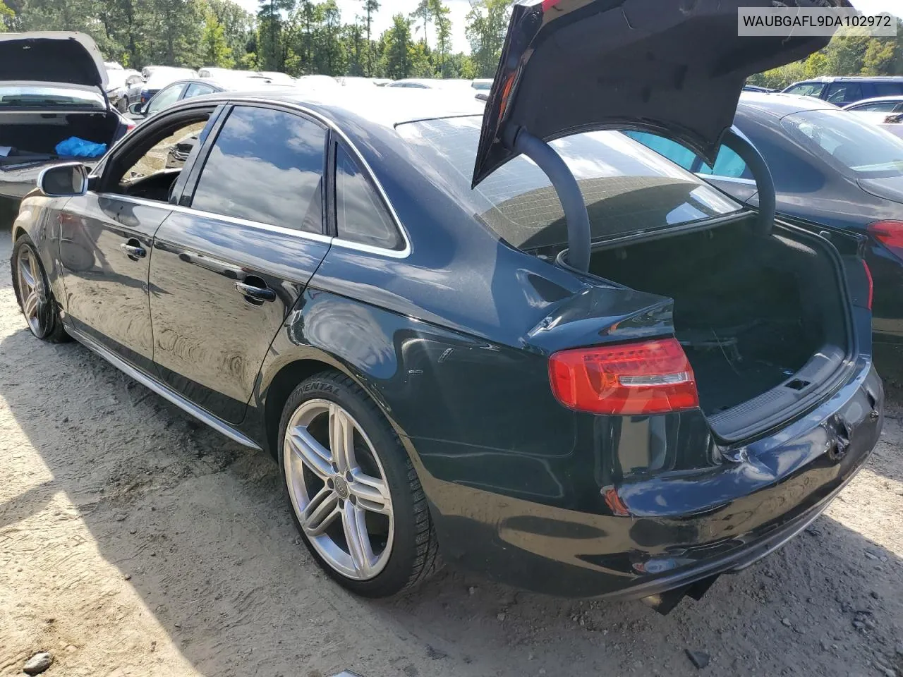 2013 Audi S4 Premium Plus VIN: WAUBGAFL9DA102972 Lot: 74318964