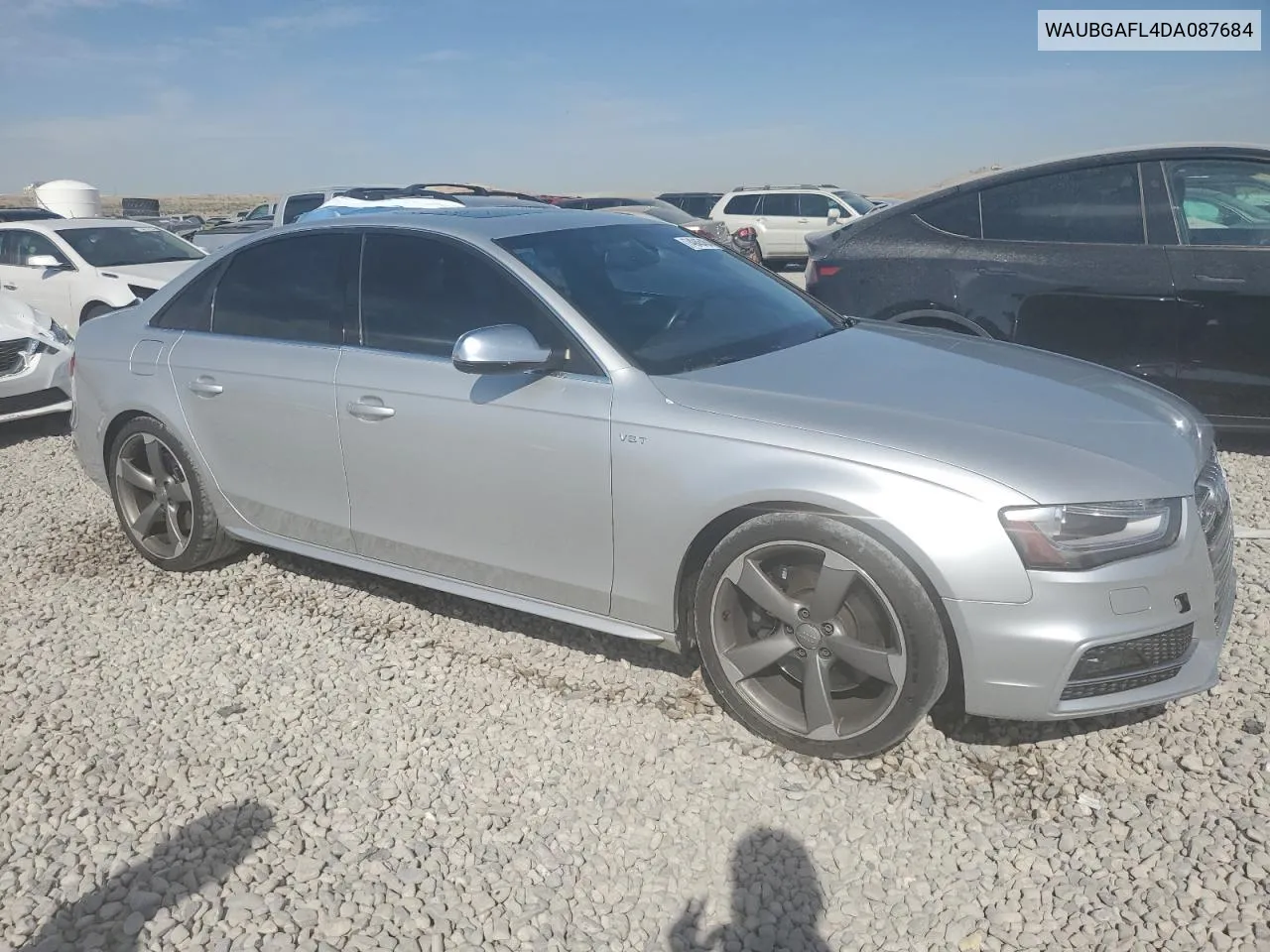 2013 Audi S4 Premium Plus VIN: WAUBGAFL4DA087684 Lot: 74945454