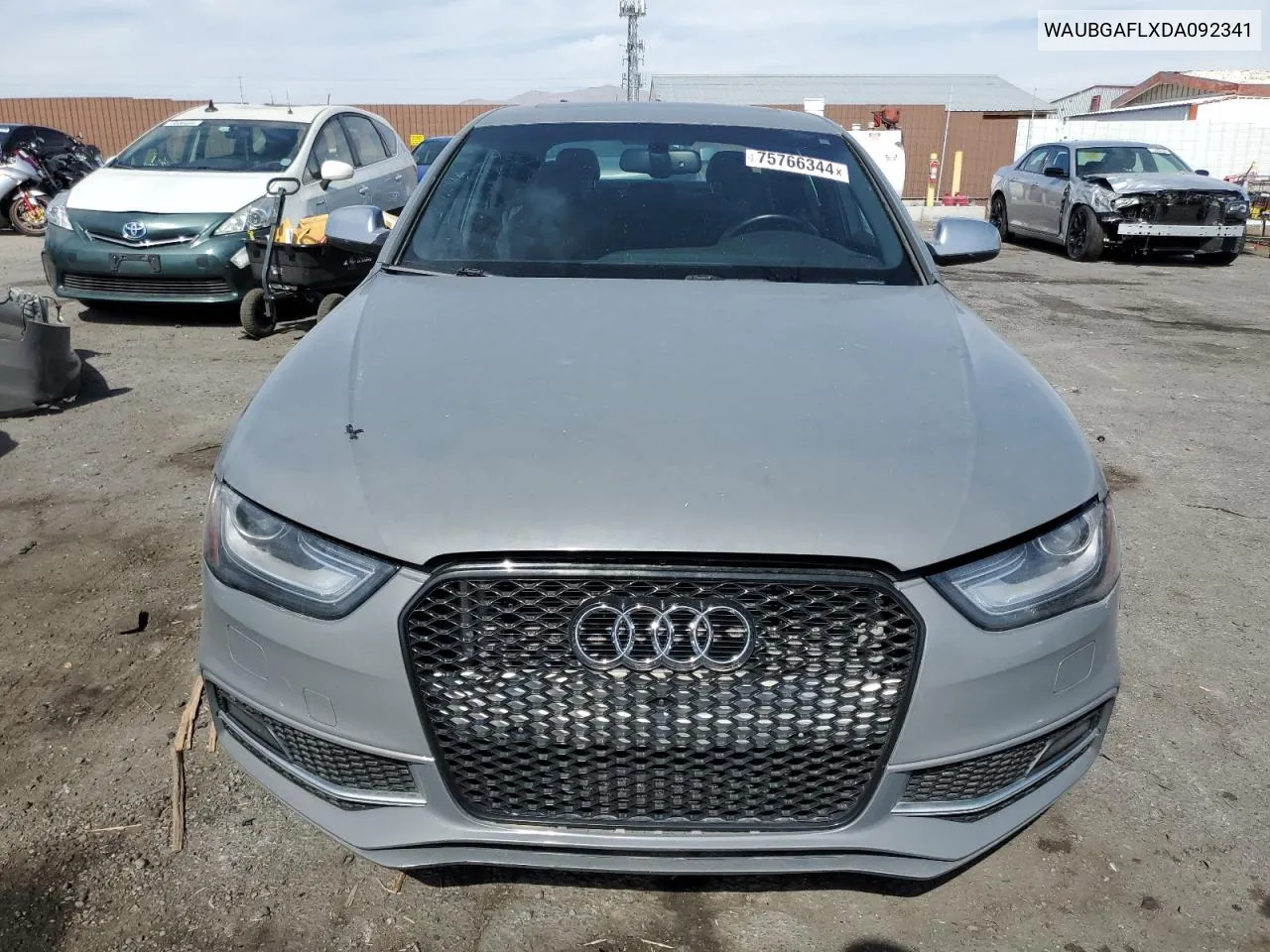 2013 Audi S4 Premium Plus VIN: WAUBGAFLXDA092341 Lot: 75766344