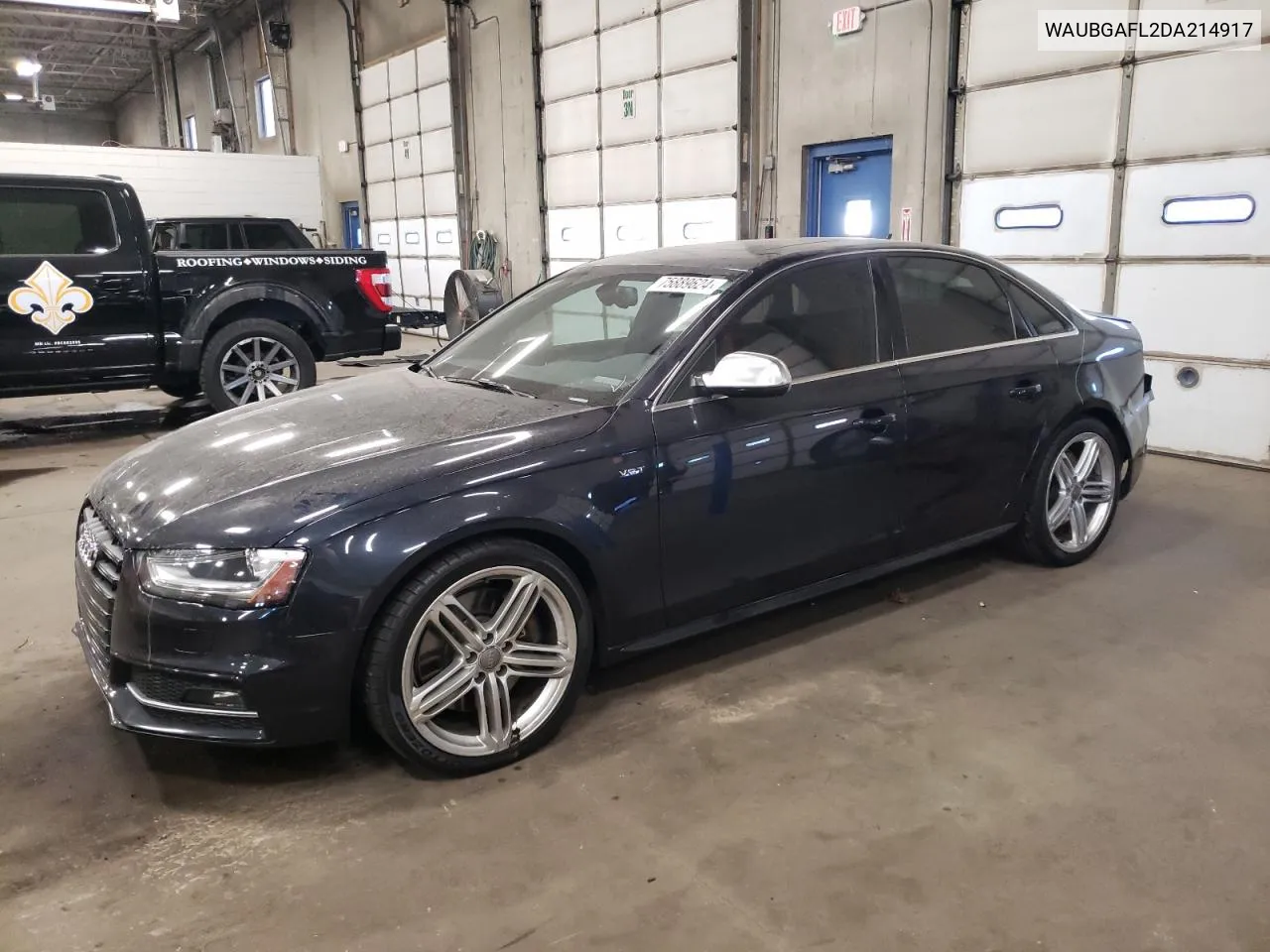 2013 Audi S4 Premium Plus VIN: WAUBGAFL2DA214917 Lot: 75889624