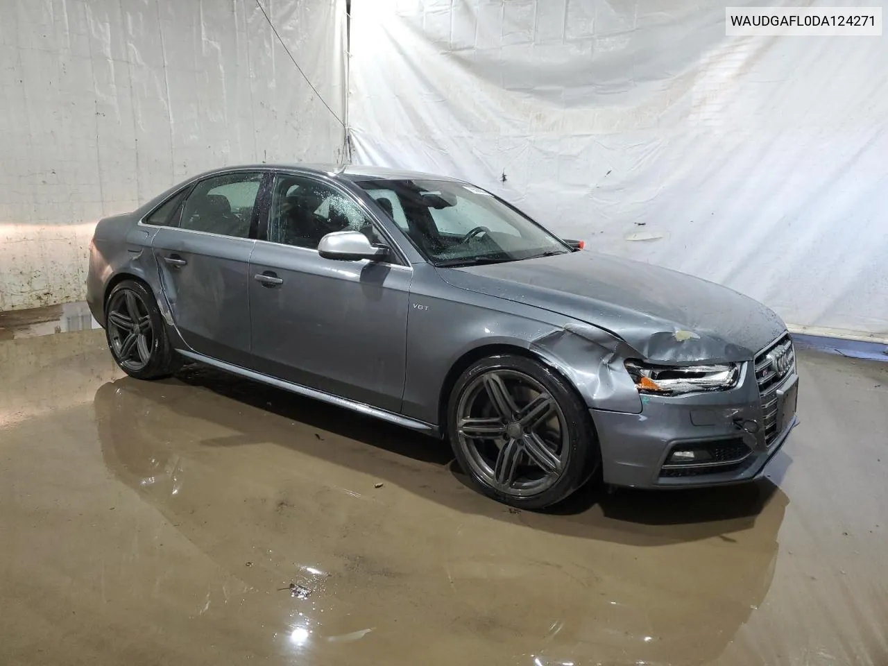 2013 Audi S4 Premium Plus VIN: WAUDGAFL0DA124271 Lot: 76506834