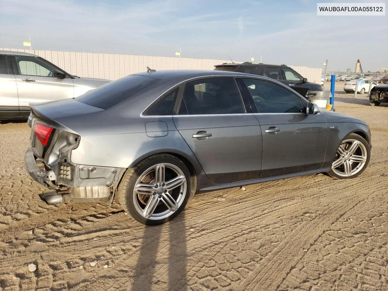 2013 Audi S4 Premium Plus VIN: WAUBGAFL0DA055122 Lot: 76741884