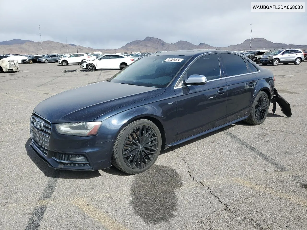 2013 Audi S4 Premium Plus VIN: WAUBGAFL2DA068633 Lot: 77003624