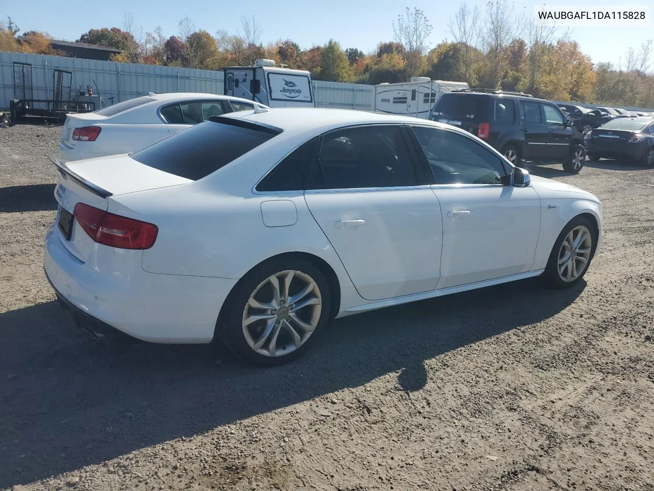 2013 Audi S4 Premium Plus VIN: WAUBGAFL1DA115828 Lot: 77534104